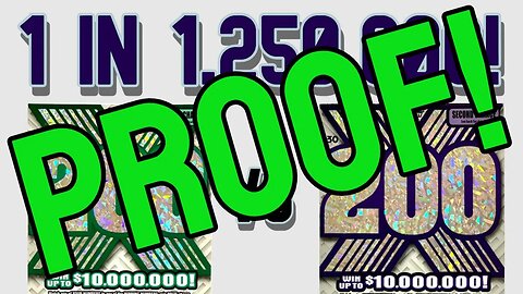UNCUT with Numbers: One in a MILLION ODDS! 100% WINNERS on $30 Tickets! HUGE PROFIT! Best. Session.