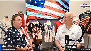 The Stern American Show - Steve Stern with General Chris Eddy Who is Running for Congress