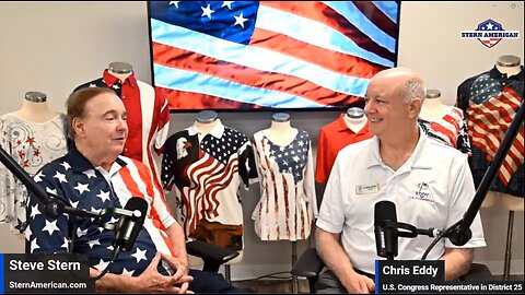 The Stern American Show - Steve Stern with General Chris Eddy Who is Running for Congress