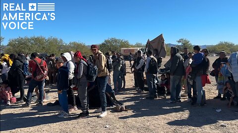 Breaking! An estimated 1,500+ illegals just crossed