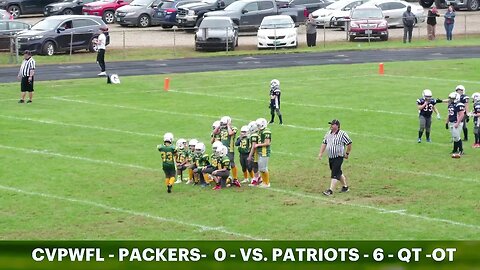 CVPWFL - 9/24/23 Packers V. Patriots