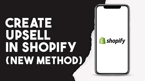 How To Create Upsell On Shopify (New Method)