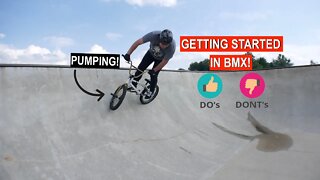 ** BMX 101 ** --Skatepark DO'S and DONT'S--