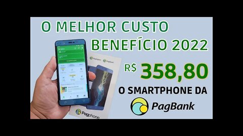 O PagPhone está na mão! O Smartphone com melhor custo benefício do Brasil!