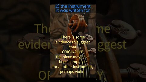 Was Toccata and Fugue originally written for violin?