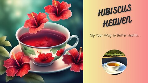 🌺 HIBISCUS HEAVEN: Sip for Better Health & Vitality! 💪