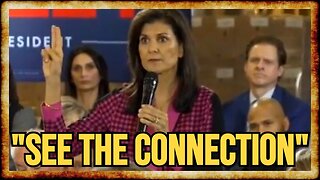 Nikki Haley Floats WILD Putin Conspiracy Theory at Campaign Event