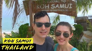 Riding a scooter around Koh Samui | Seeing the attractions, beach hopping Travel Thailand Video Vlog