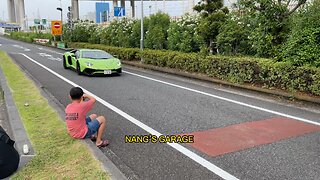 Lamborghini at Daikoku Car Meet