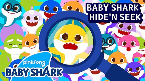 🔎Amusement Park Mystery: Find the Shark Family | Hide & Seek with Baby Shark | Baby Shark Official