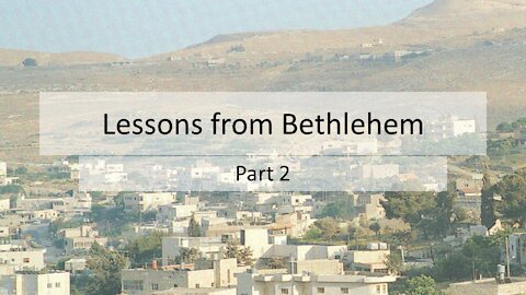 7@7 #107: Lessons from Bethlehem 2