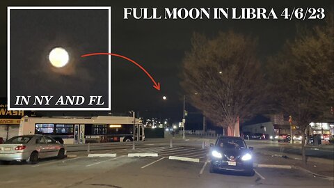 Full Moon in Libra [in NYC and Florida]—Unscripted Real Time! (4/6/23) + How Atlantis F✰cked Up.. or was it Lemuria That F✰cked Up?