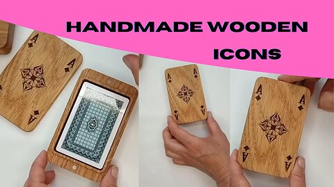 Carved wooden handmade icons| woodworking |Handmade icons |woodworking7900 |#Shorts