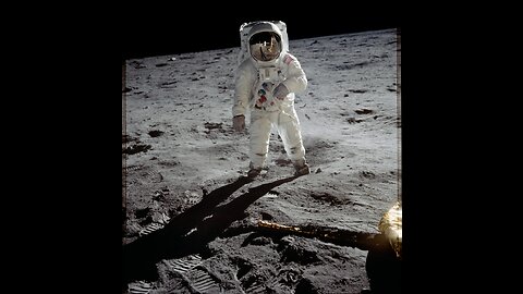 Restored Apollo 11 Moonwalk - Original NASA EVA Mission Video - Walking on the Moon