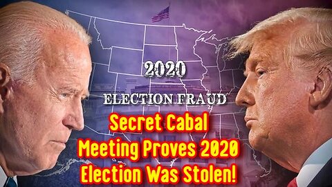 BQQQM! Secret Cabal Meeting Proves 2020 Election Was Stolen!