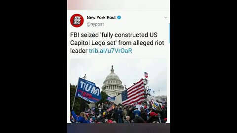 FBI seizes LEGO set from Capitol Rioter || Unequal Justice