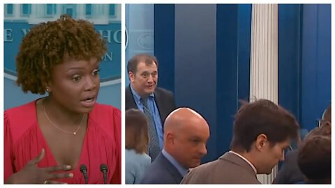VIRAL MOMENT: Reporters GET UP AND LEAVE in the Middle of NEW Press Secretary Press Briefing!