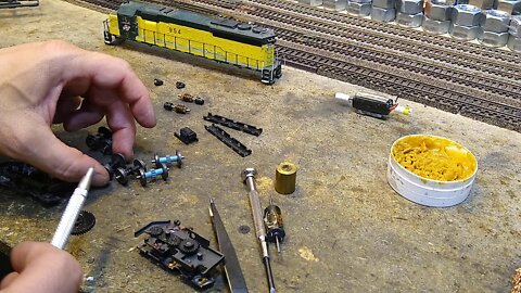 Athearn SD45 with Ernst Gears part 1