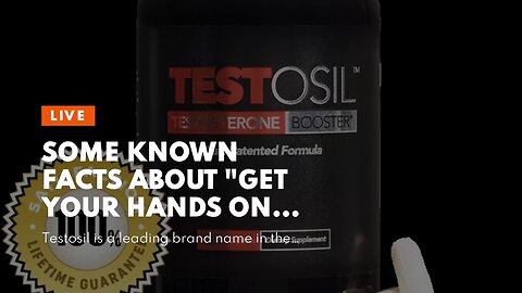 Some Known Facts About "Get Your Hands on the Best Testosil Discounts and Offers".