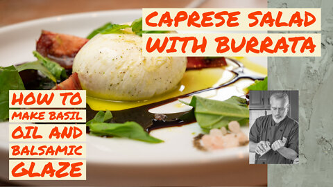 Caprese Salad with Burrata | Chef Terry