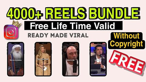 4000+ Reels Bundle Motivational Videos Instagram Reels Templates, Yt Shorts | Viral Reels Bundles