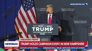 Former President Donald Trump Make America Great Again rally in New Hampshire | FULL SPEECH