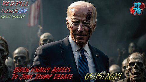 The Date is SET! Trump_Biden Main Event Scheduled on Red Pill News Live