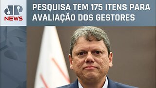 Tarcísio de Freitas se mantém como governador mais popular nas redes sociais