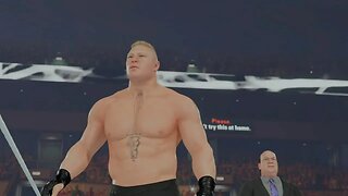 WWE2K23 Brock Lesnar 14 w/ Paul Heyman Entrance