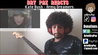 Guitarist REACTS to Kate Bush - Army Dreamers (FIRST TIME Listening)