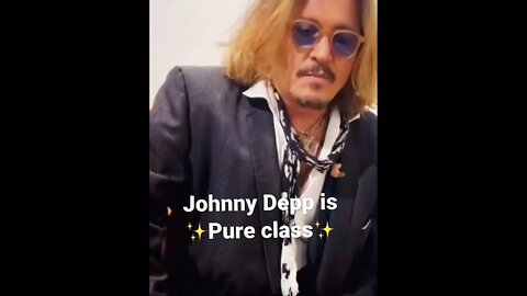 #johnnydepp IS PURE CLASS #new #short