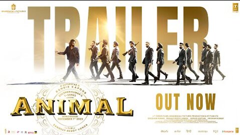 ANIMAL (TELUGU OFFICIAL TRAILER) Ranbir Kapoor, Rashmika, Anil K, Bobby D |Sandeep Vanga | Bhushan K