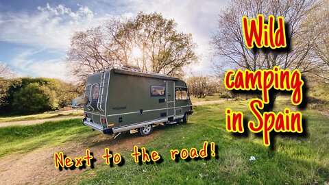 🇪🇸 Wild Camping in Spain next to the road | Van Life Spain