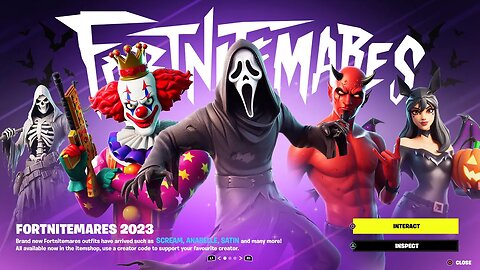 Fortnitemares 2023 Official Reveal