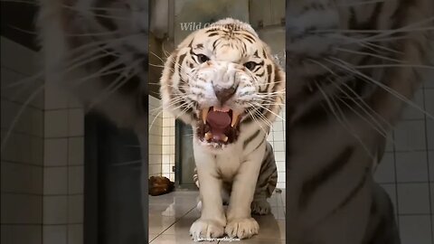 Extraordinary Leucistic gene of White Tigers 🐅