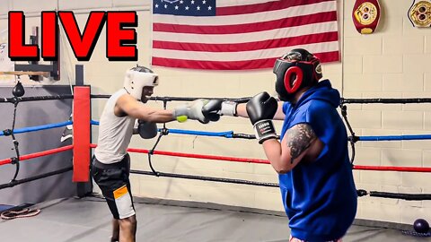 Boxing Sparring LIVE! Come meet my gym family. PUTTING MY HAT IN THE RING FOR CREATOR CLASH!