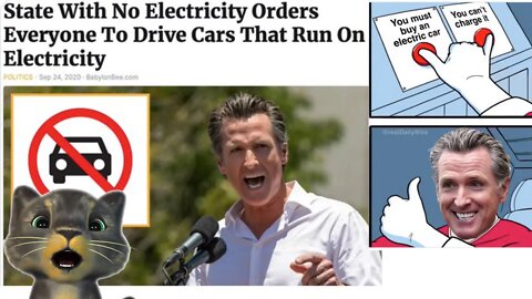 California MANDATES electric cars, RUNS OUT of Electricity!