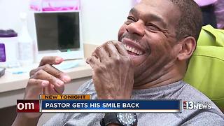 Pastor gets smile back after dental disaster