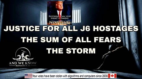 4.5.24: The STORM is upon us, J6 Hostages, Crimes against humanity, DEImonic, Persecution, Pray!