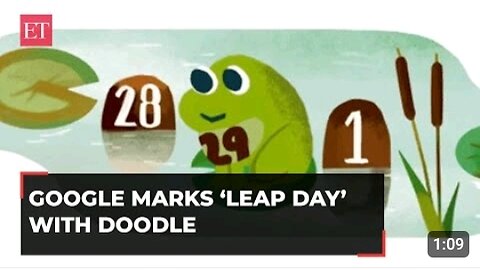 Leap Day 2024_ Google celebrates 'Leap Day' with animated doodle on Feb 29