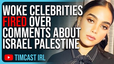 Woke Celebrities FIRED For Comments About Israel Palestine, Hollywood Is IMPLODING