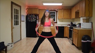 Talented Hula Hoop Artist Displays Her Impressive Skills