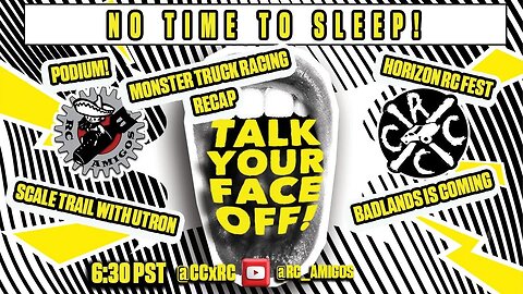 SLEEP? What? No time for that! Talk Your Face Off To Stay Awake!
