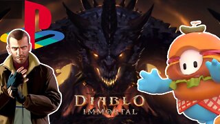 Diablo Immortal Gets WORSE! Rockstar Cancel GTA 4 & Red Dead Redemption Remaster - Fall Guys Success