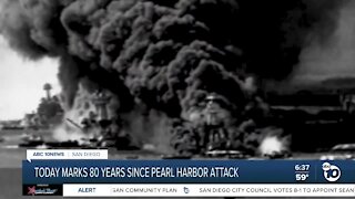 80 years since attack on Pearl Harbor