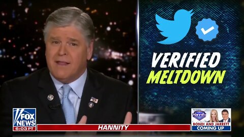 Hannity This is a full fledged public meltdown