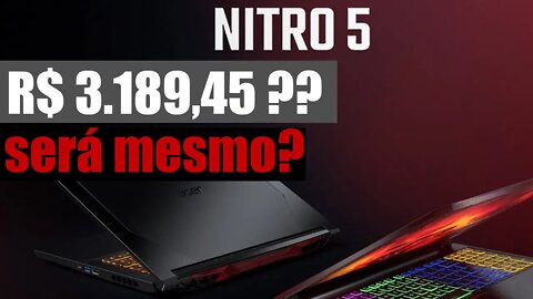 Notebook Gamer Acer Nitro 5 barato mesmo? Não compre antes de ver esse video