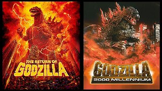 RETURN OF GODZILLA (1984) & GODZILLA 2000 (1999) Trailers & Both Movies ON THIS CHANNEL HD & W/S