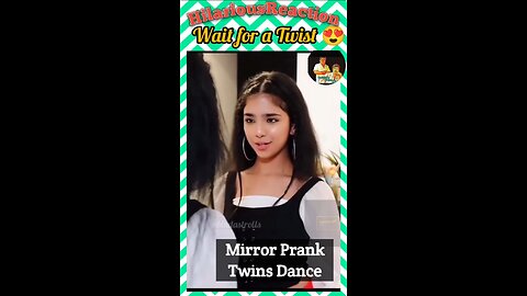 Mirror Prank Twins Dance - Hilarious Reaction!