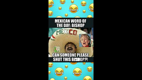 What Does Bishop Really Mean Find Out Now #MemeChallenge #WordPlay #MexicanMemes